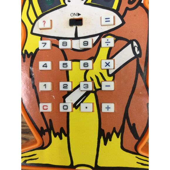 Radio Shack Electronic Monkey-See Fun & Game Math Book Learning Toy Tested Works - Picture 15 of 16